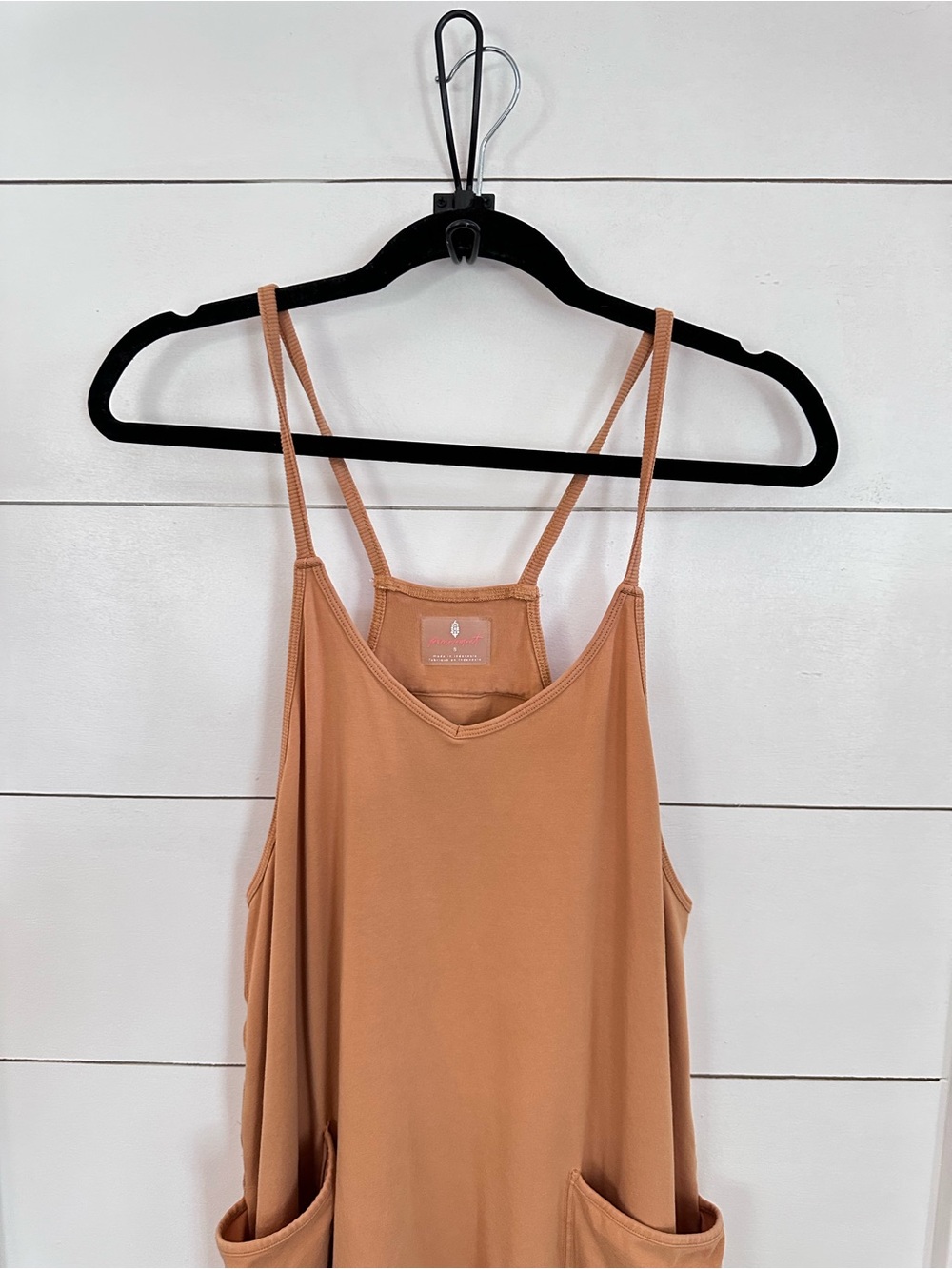 Free People movement S Hot Shot oversized onesie toasted coconut boho chic - Picture 6 of 15